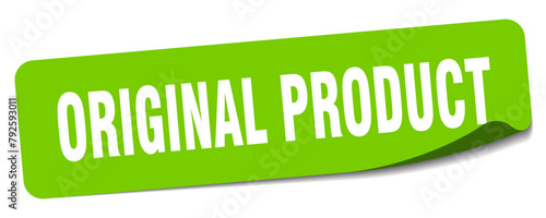 original product sticker. original product label