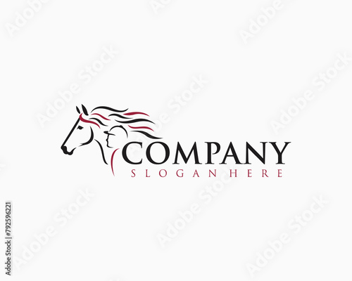 racing horse logo