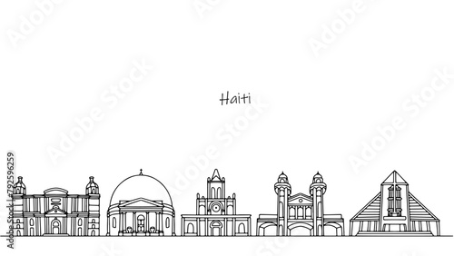 Cityscape of Haiti