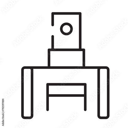 Ancestral Label Sign Line Icon