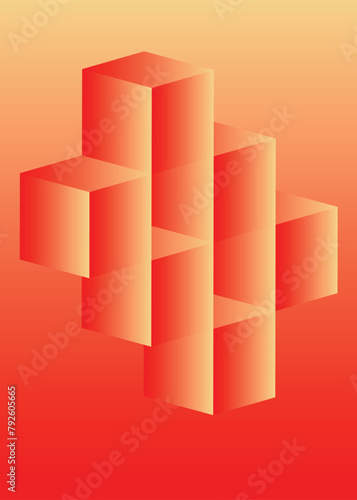 Vertical Vibrant gradient background vector. Abstract trendy modern design Wallpaper for landing page, covers, Brochures, flyers, Presentations,Banners. Vector illustration.