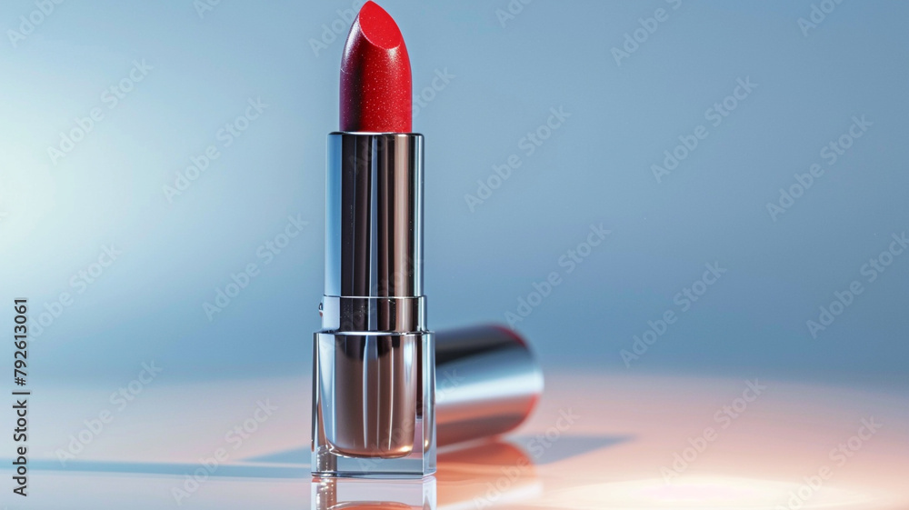 red lipstick - obrazy, fototapety, plakaty 
