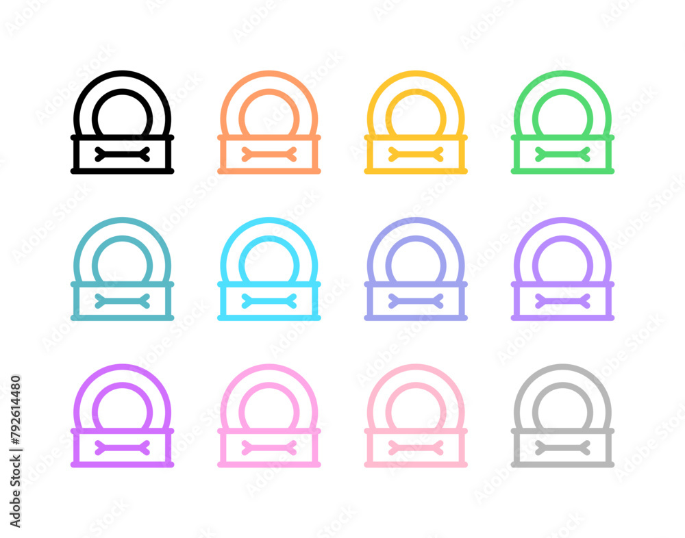 Editable canned pet food vector icon. Veterinary, animal, pet care, pet shop. Part of a big icon set family. Perfect for business, web and app interfaces, presentations, infographics, etc Editable canned pet food vector icon. Veterinary, animal, pet care, pet shop. Part of a big icon set family. Perfect for business, web and app interfaces, presentations, infographics, etc
