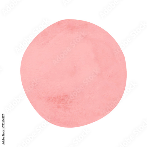 Abstract watercolor illustration on white background
