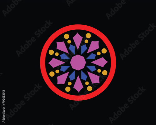 stained glass window