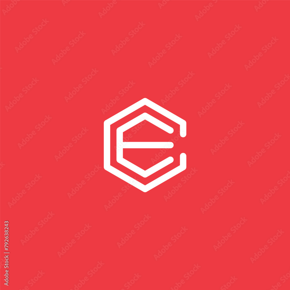 CE or EC monogram logo CE or EC monogram logo