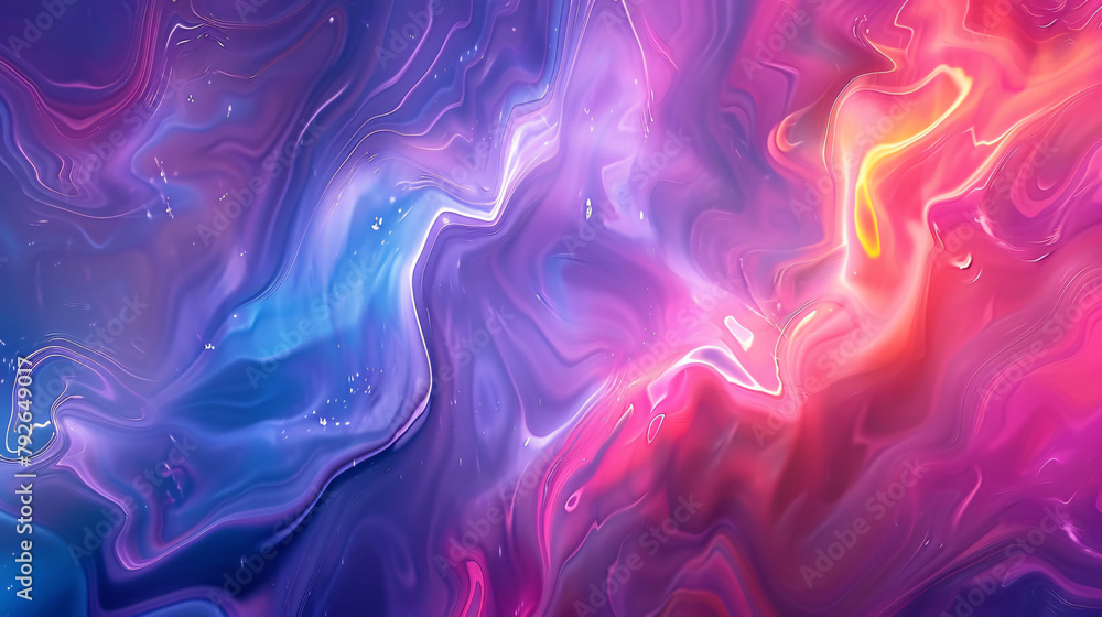 Liquid color waves background ..