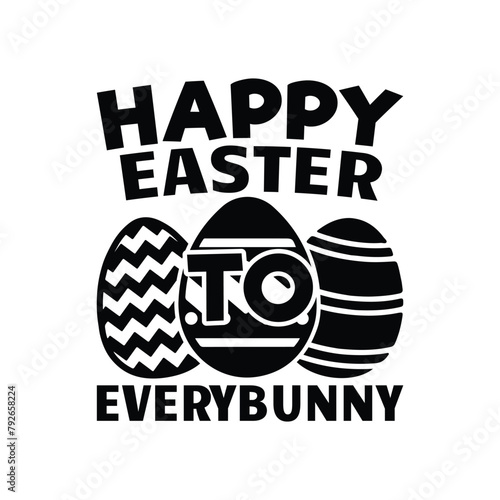 Bilde på lerret Happy easter to  every bunny