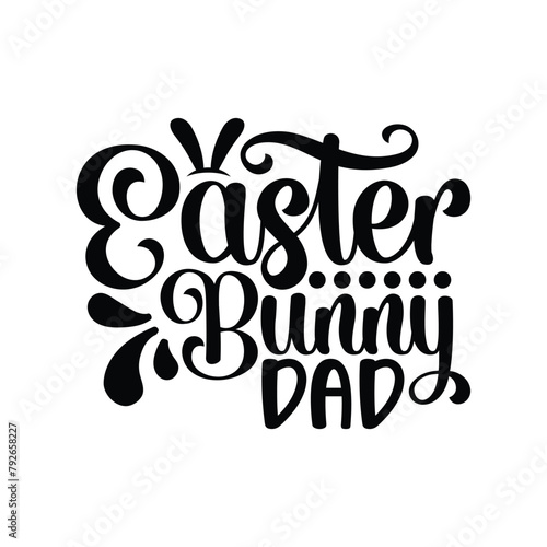 Easter bunny dad