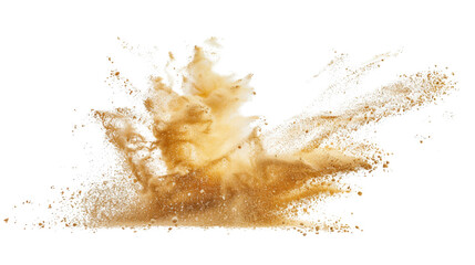 Flying sand transparent background PNG
