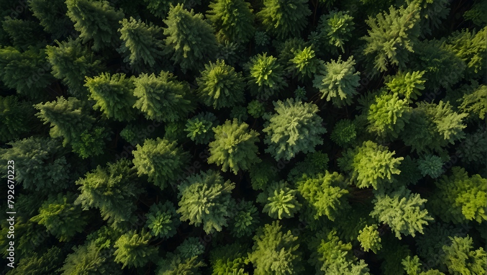 Drone's aerial perspective showcasing lush green forest canopy, capturing CO2 absorption. Natural green backdrop promoting carbon neutrality and the concept of achieving net Generative AI Drone's aerial perspective showcasing lush green forest canopy, capturing CO2 absorption. Natural green backdrop promoting carbon neutrality and the concept of achieving net Generative AI