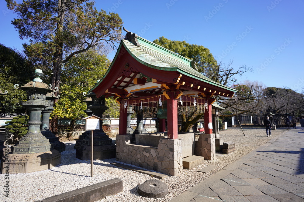 日本の台東区の歴史的建造物の上野東照宮