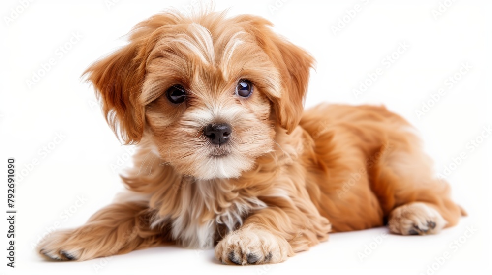 cute and sweet dog puppy baby isolated over white background cute and sweet dog puppy baby isolated over white background