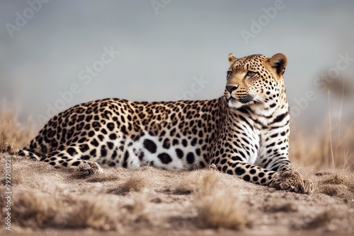 'leopard standing portrait background white cut-out half face cat isolated animal big spot on spotted no people nobody full-length copy space mammal creature indoor felino horizontal carnivore studio'