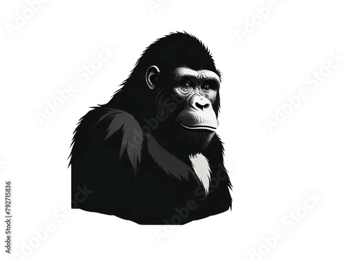Mystique Ape Silhouette