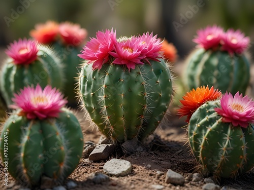 cactus in the garden photo