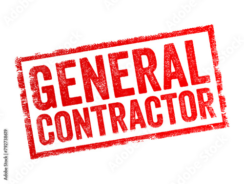 General Contractor is a professional who oversees and manages construction projects from start to finish