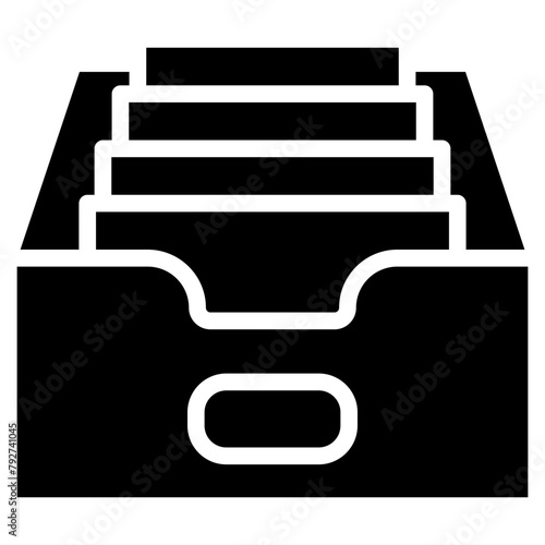 Archive Vector Icon Design Illustration