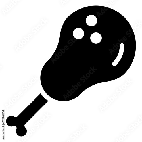 Chicken Vector Icon Design Illustration