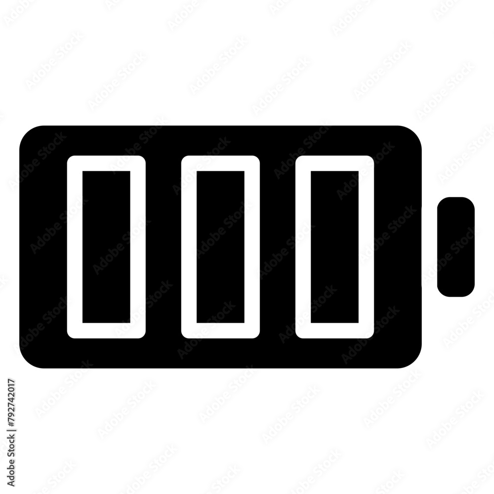 Battery Vector Icon Design Illustration Battery Vector Icon Design Illustration