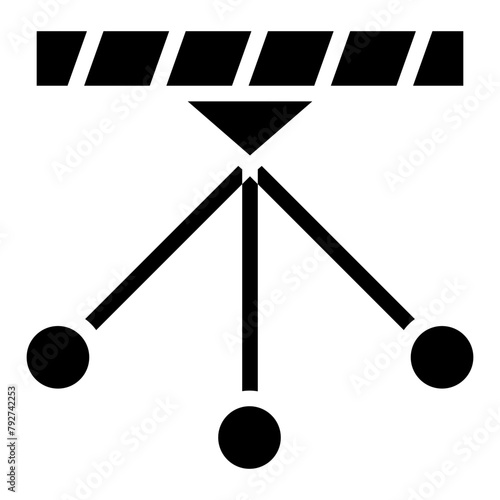 Pendulum Vector Icon Design Illustration