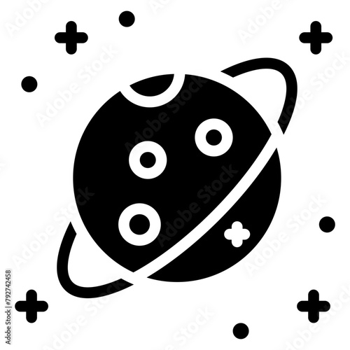 Planet Vector Icon Design Illustration