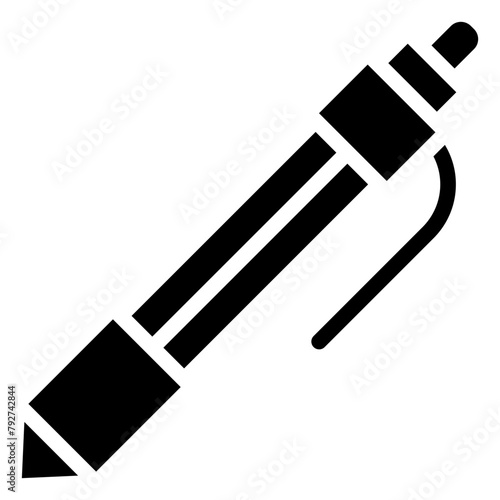 Ballpoint Vector Icon Design Illustration