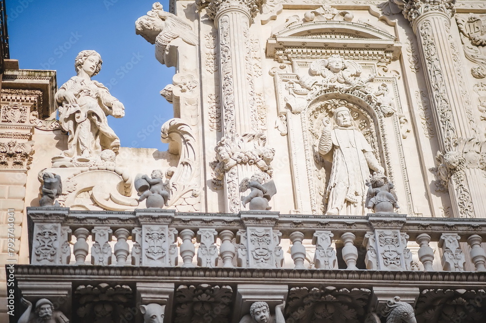 Baroque of Lecce in Puglia, ITaly