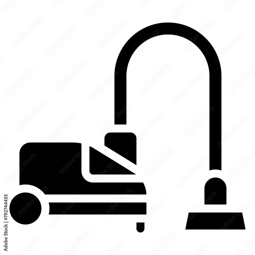 Vacuum Cleaner Vector Icon Design Illustration Vacuum Cleaner Vector Icon Design Illustration