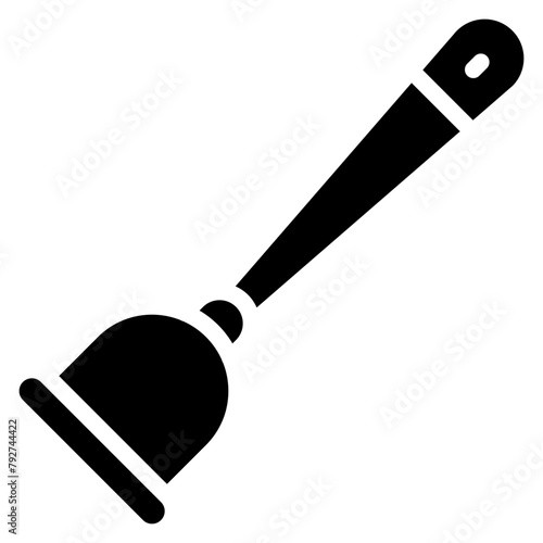 Plunger Vector Icon Design Illustration