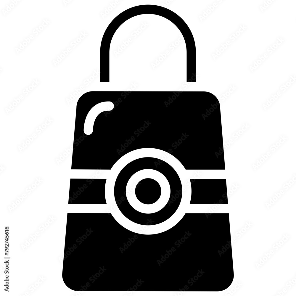 Shopping Bag Vector Icon Design Illustration