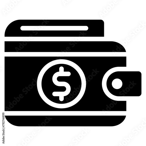 Wallet Vector Icon Design Illustration