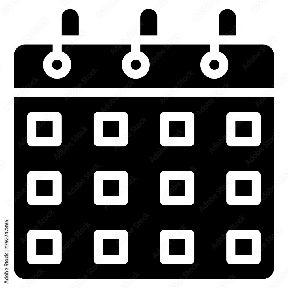 Calendar Vector Icon Design Illustration Calendar Vector Icon Design Illustration