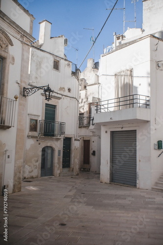 Martina Franca city center in Puglia, Italy