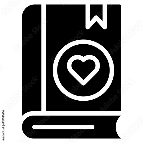 Book Vector Icon Design Illustration