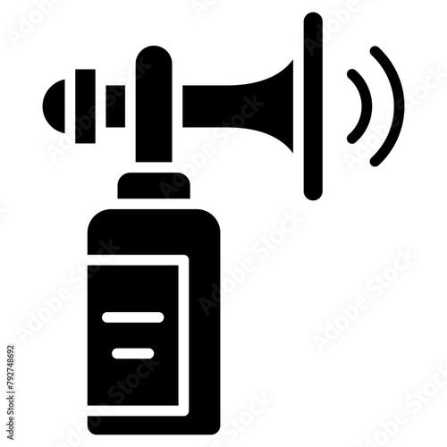 Air Horn Vector Icon Design Illustration
