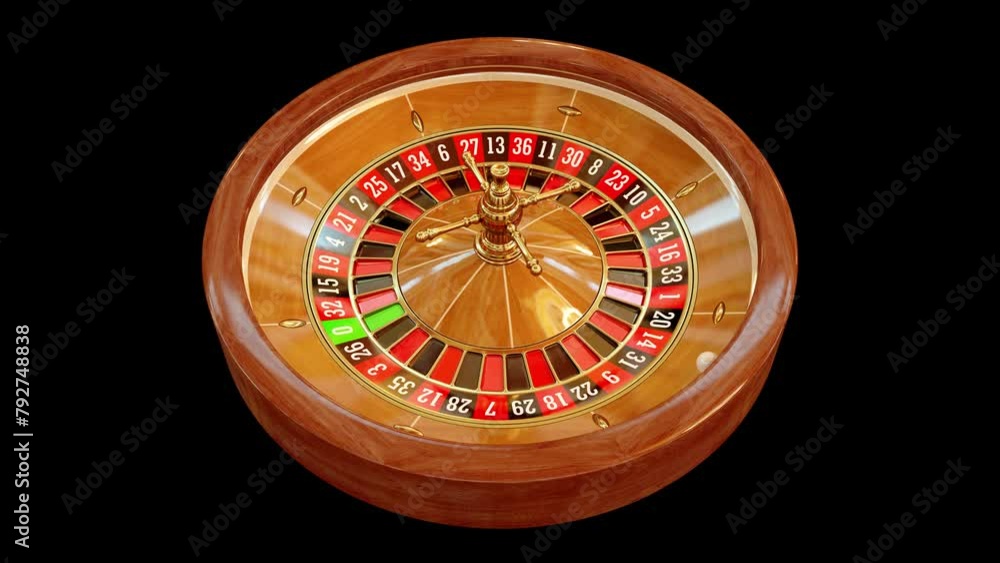 Casino roulette in motion with the ball, place your bets. Seamless looping animation on a transparent background. Casino roulette in motion with the ball, place your bets. Seamless looping animation on a transparent background.