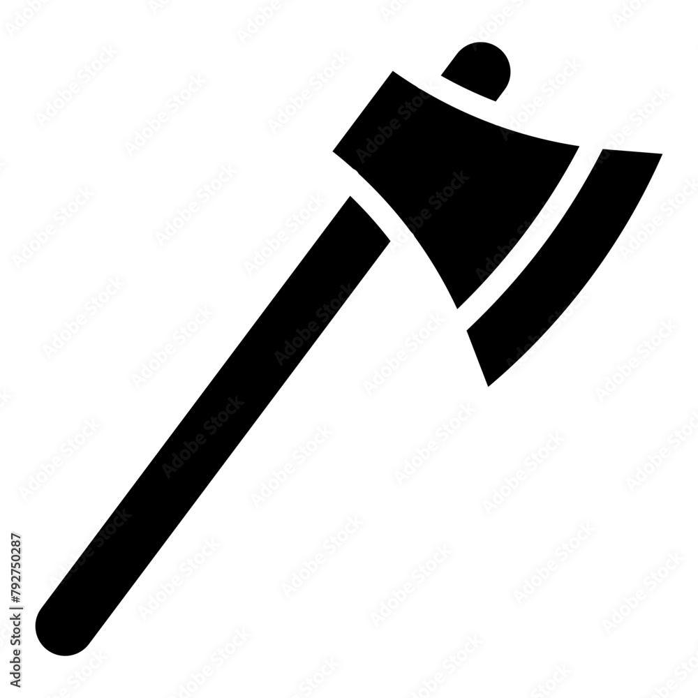 Axe Vector Icon Design Illustration Axe Vector Icon Design Illustration