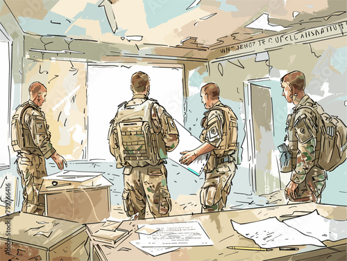 War-Torn Community Building Rebuilt, Renewed, and Resilient: Soldiers and Students United in Hope