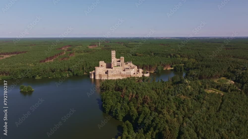 Castle Stobnica Poland Wielkopolska, nature Castle Stobnica Poland Wielkopolska, nature