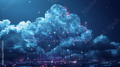 Digital cloud computing and blockchain technology