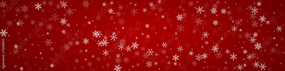 Magic falling snow christmas background. Subtle Magic falling snow christmas background. Subtle