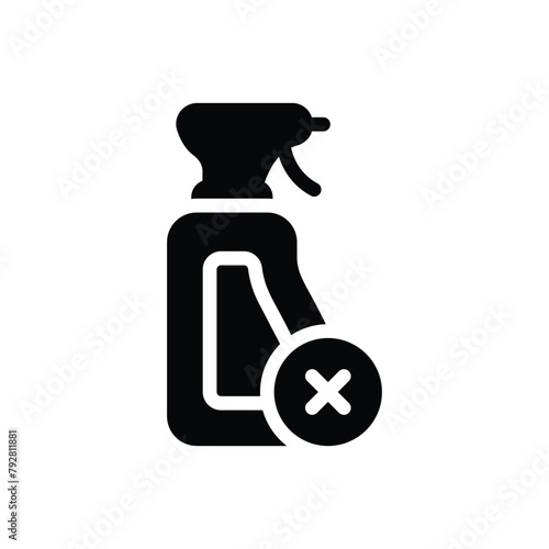 No Pesticides vector icon