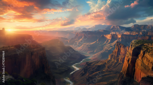 grand canyon sunset