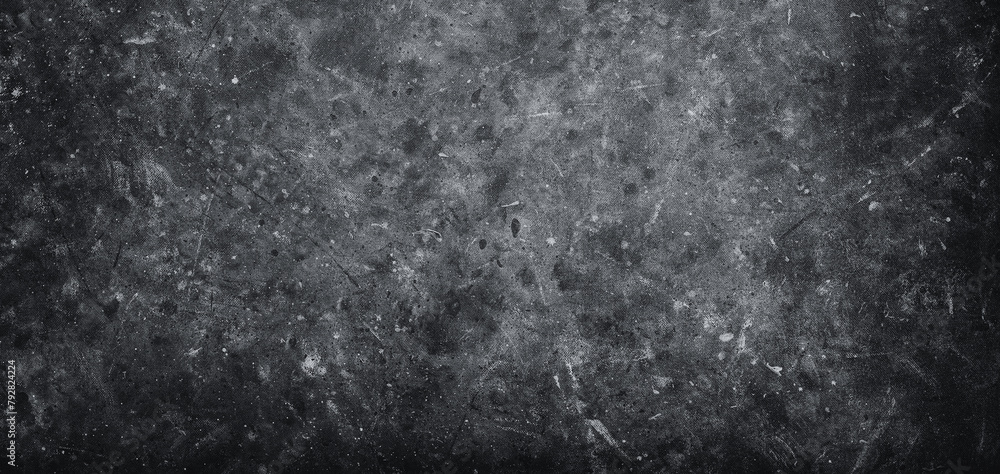 Abstract background of dark gray canvas. The texture of the textile surface. Old worn out fabric
