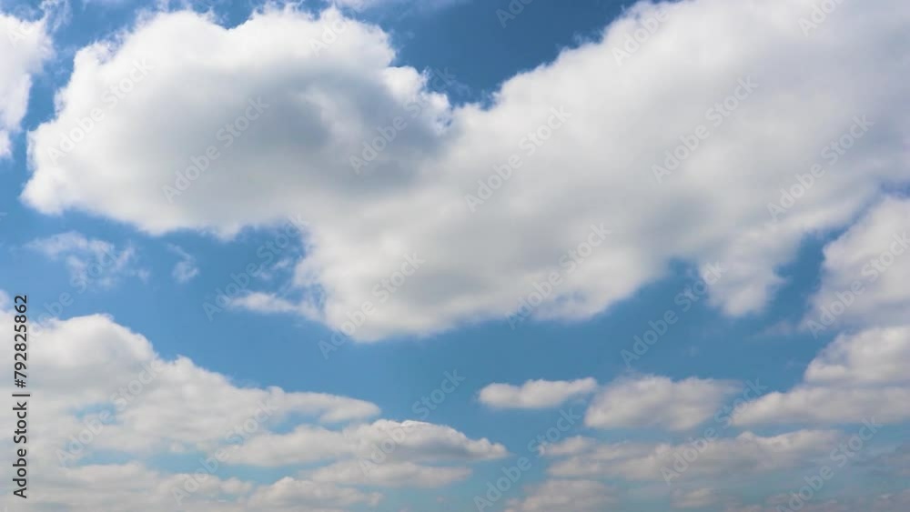 Blue Sky and clouds fast Timelapse. Timelapse videos, sun shines through the clouds on the sky Blue Sky and clouds fast Timelapse. Timelapse videos, sun shines through the clouds on the sky