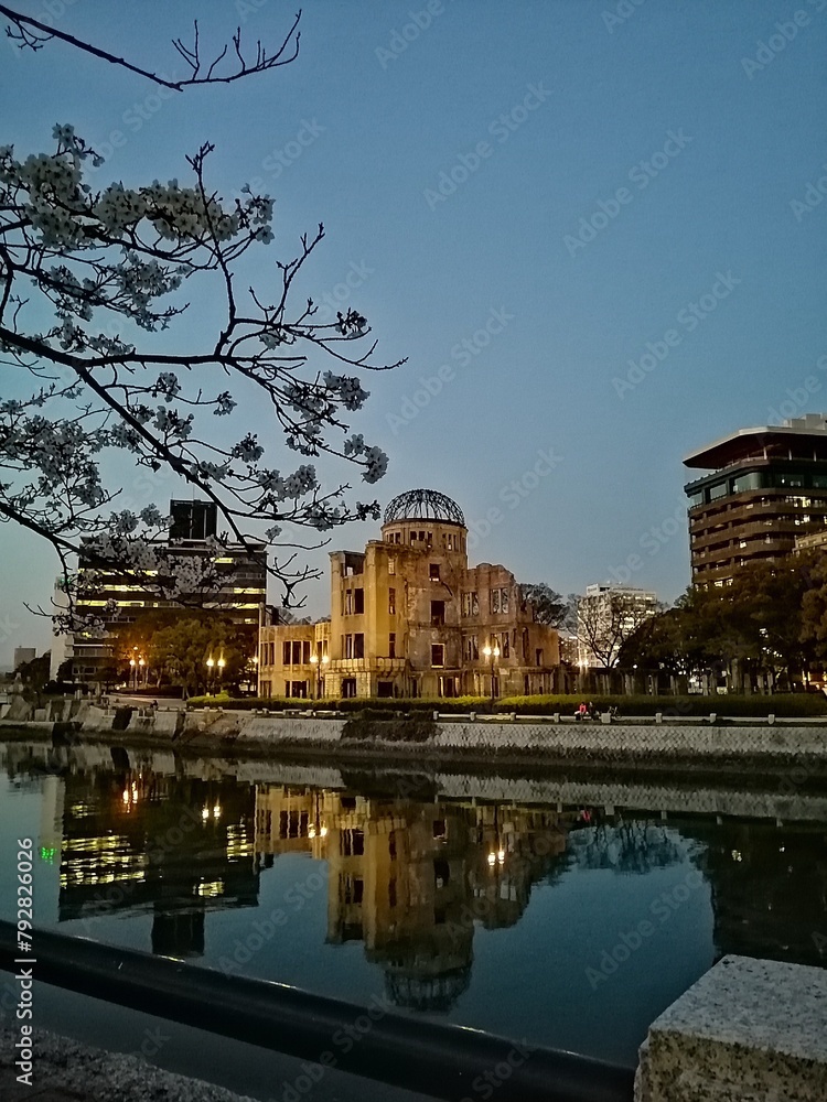 Fototapeta premium Genbaku Dome in Hiroshima Peace Memorial Park