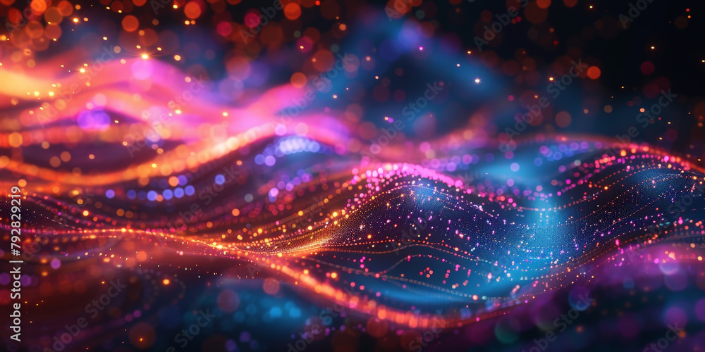 3d abstract dots representing digital binary data. Concept for big data, deep machine learning, artificial intelligence, business technology background. virtualization, futuristic, 3d abstract dots representing digital binary data. Concept for big data, deep machine learning, artificial intelligence, business technology background. virtualization, futuristic,
