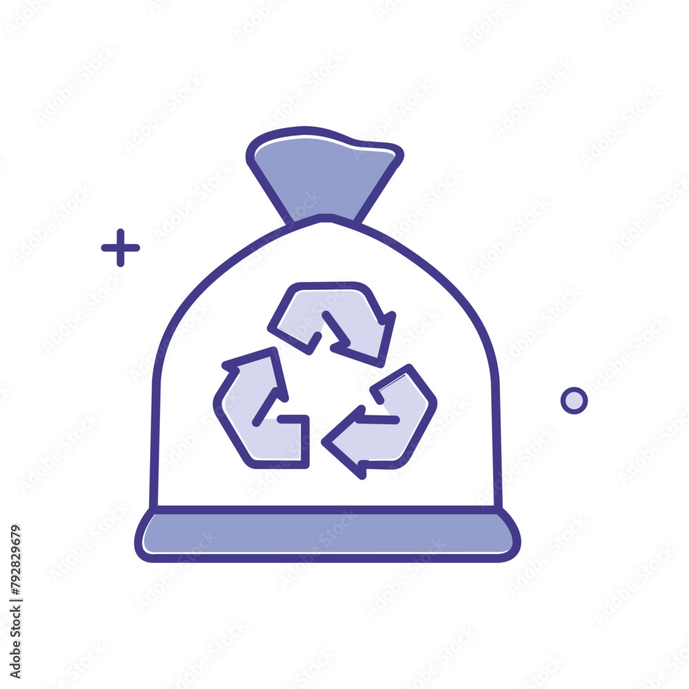 Waste Recycling Icon Showcasing the process of reusing and transforming waste materials into valuable resources. Waste Recycling Icon Showcasing the process of reusing and transforming waste materials into valuable resources.