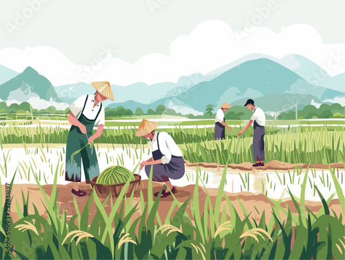 Diligence in the Rice Fields: The Heartbeat of China's Agricultural Legacy